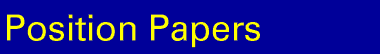 Attendee Position Papers
